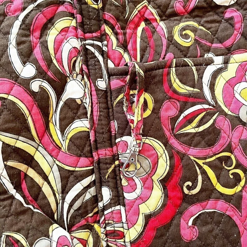 Vera Bradley Puccini Tote Bag Toggle Closure Travel Quilted Packable Lightweight